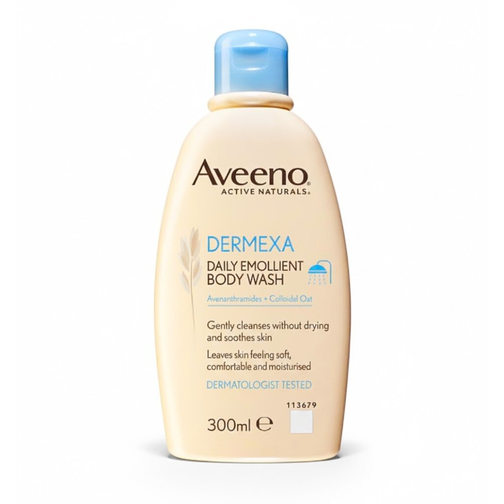 aveeno – dermexa daily emollient body wash – 300ml