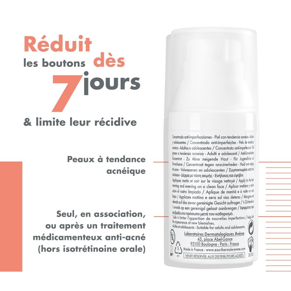 avene – cleanance comedomed concentre anti imperfections – 30ml avene – cleanance comedomed concentre anti imperfections – 30ml