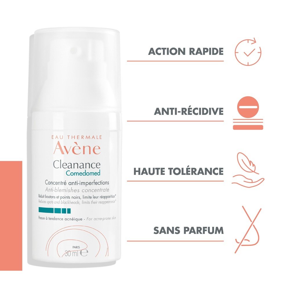 avene – cleanance comedomed concentre anti imperfections – 30ml avene – cleanance comedomed concentre anti imperfections – 30ml