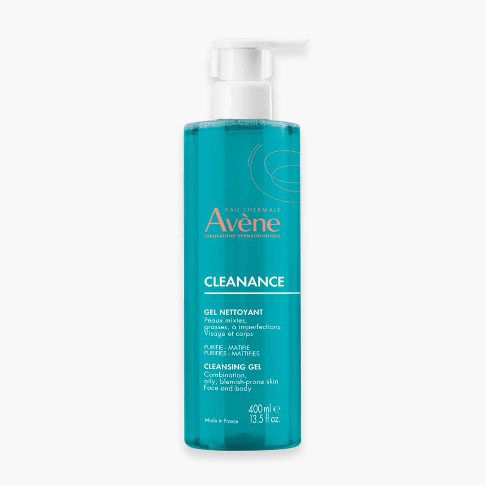 avene – cleanance gel nettoyant – 400ml
