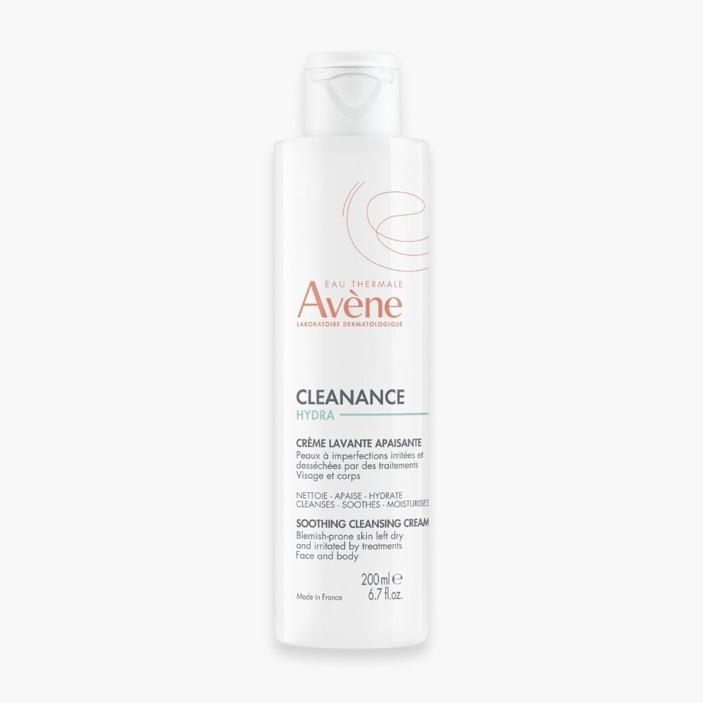 avene – cleanance hydra creme lavante apaisante – 200ml