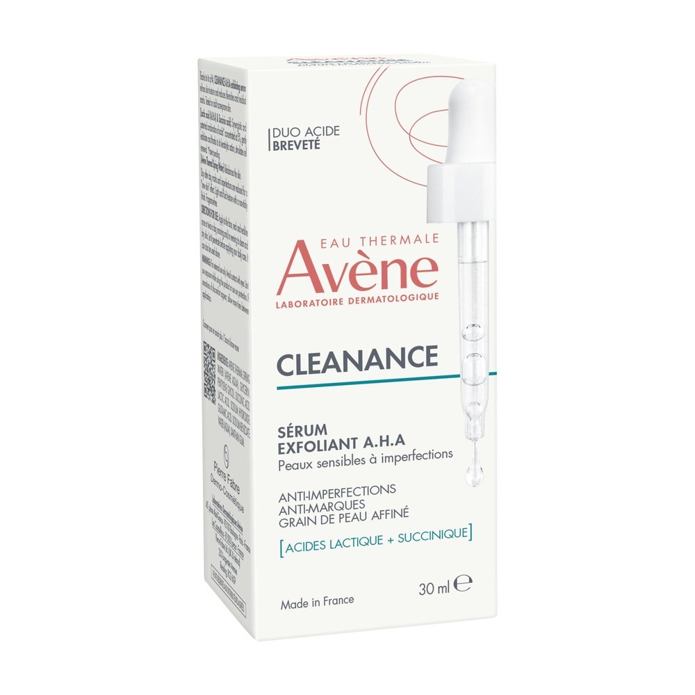 avene – cleanance serum exfoliant aha – 30ml avene – cleanance serum exfoliant aha – 30ml