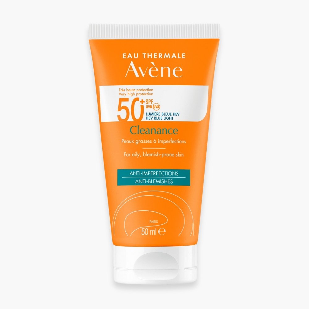avene – cleanance solaire anti imperfections spf50+ – 50ml