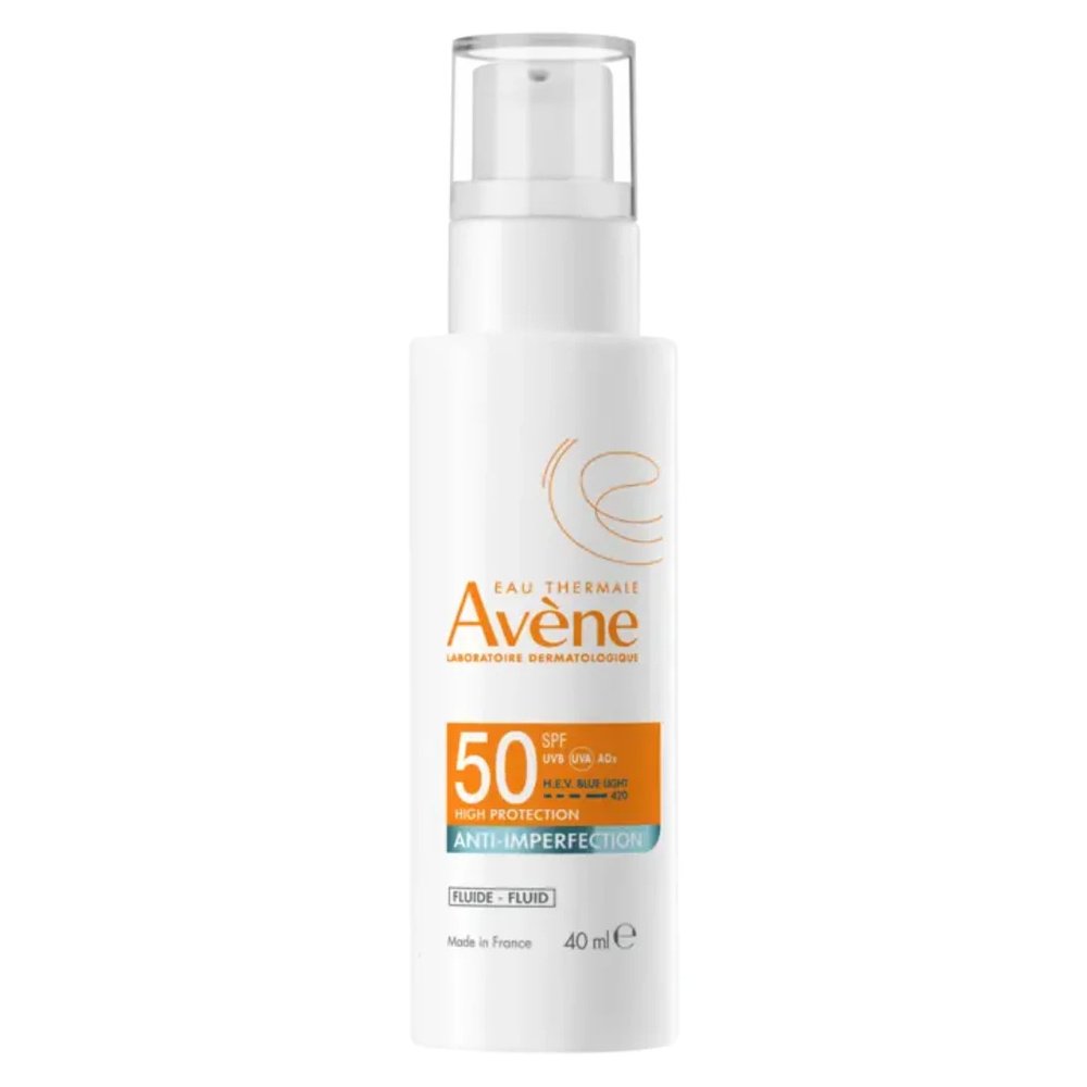 avene – ecran solaire anti imperfection spf50+ – 50ml