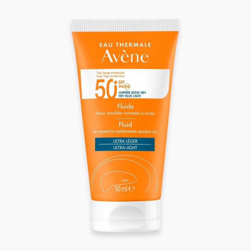 avene – solaire fluide ultra leger spf50+ – 50ml