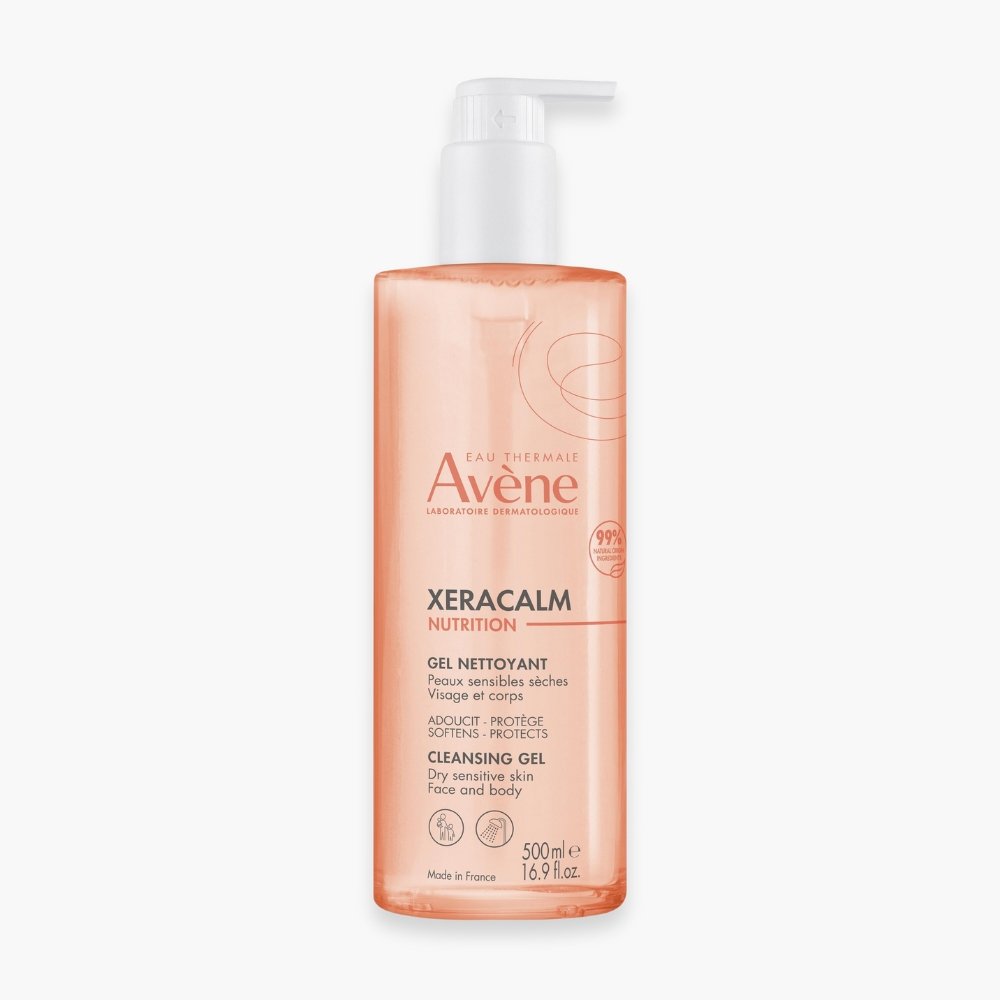 avene – xeracalm nutrition gel nettoyant – 500ml