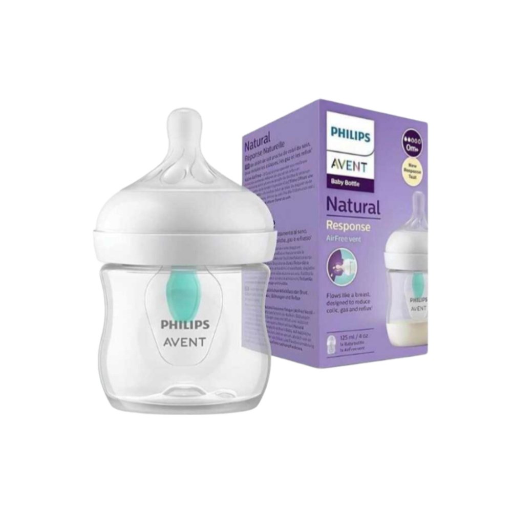 avent – bib natural 125ml valve air free scf670/01