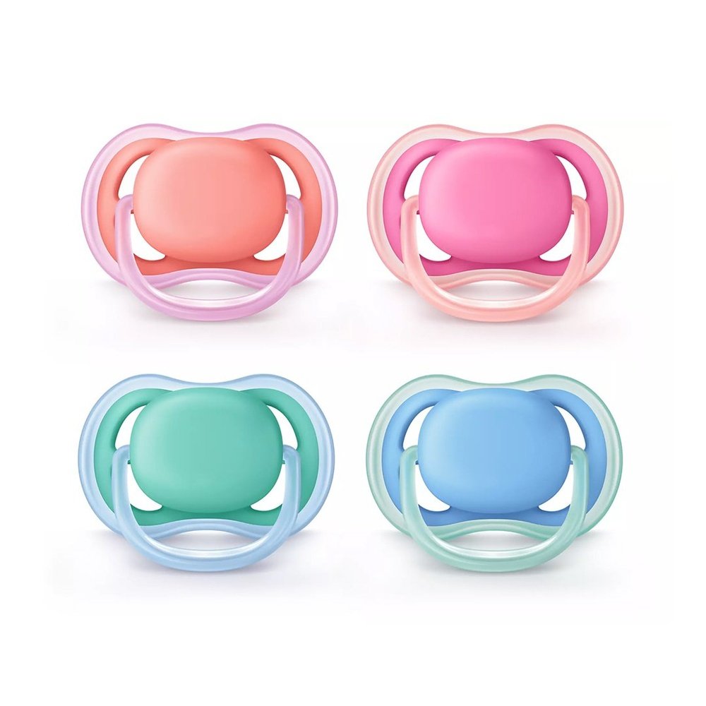 avent – sucette air 6 18m mix scf244/23