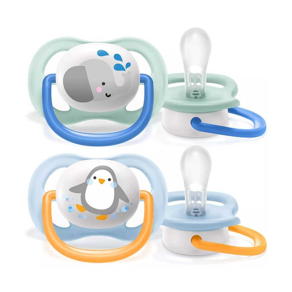 avent – sucette ortho 0 6m boy elep/peng scf080/05