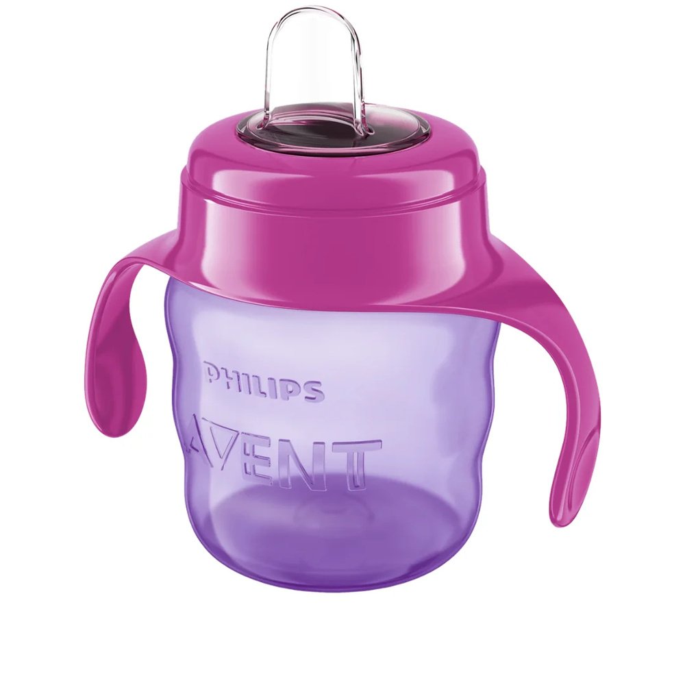 avent – tasse mauve +6m 200ml scf551/03