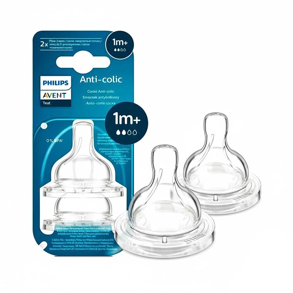 avent – tetine anti colic +1m reference scy762/02