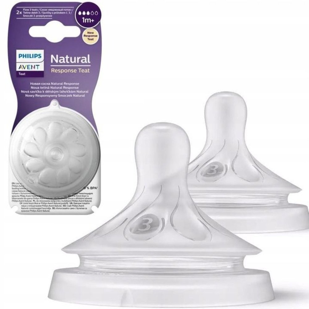 avent – tetine natural teat +1m scy963/02