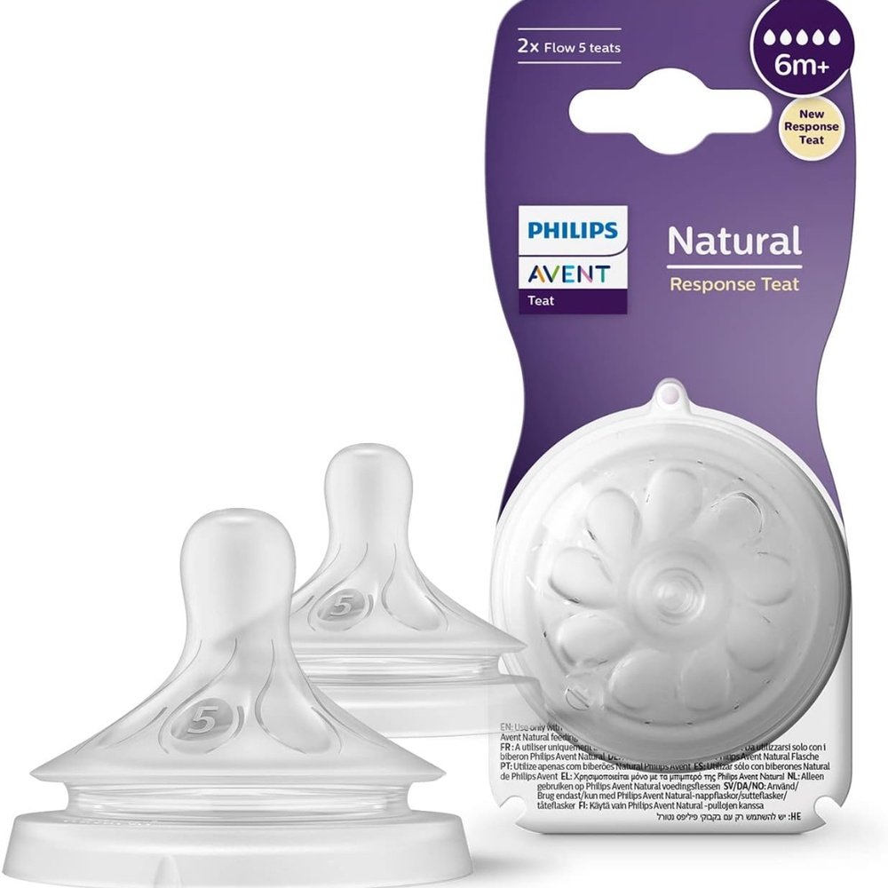 avent – tetines natural +6m scy965/02