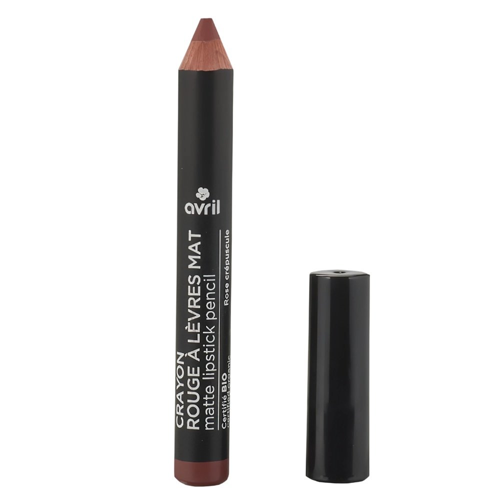 avril – crayon rouge a levres mat rose crepuscule