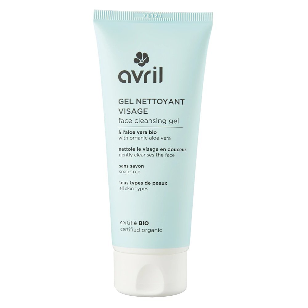 avril – gel nettoyant visage aloe vera bio – 100ml