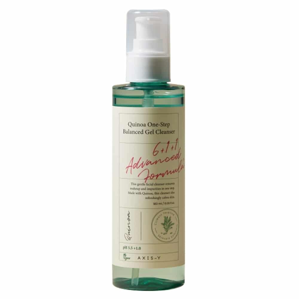 axis y – quinoa one step balanced gel cleanser (nettoyant) – 180ml