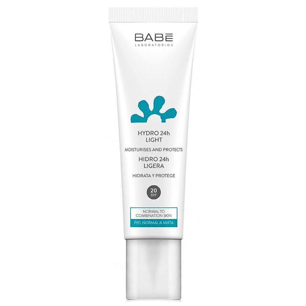 babe – hydro 24h light spf20+ – 50ml