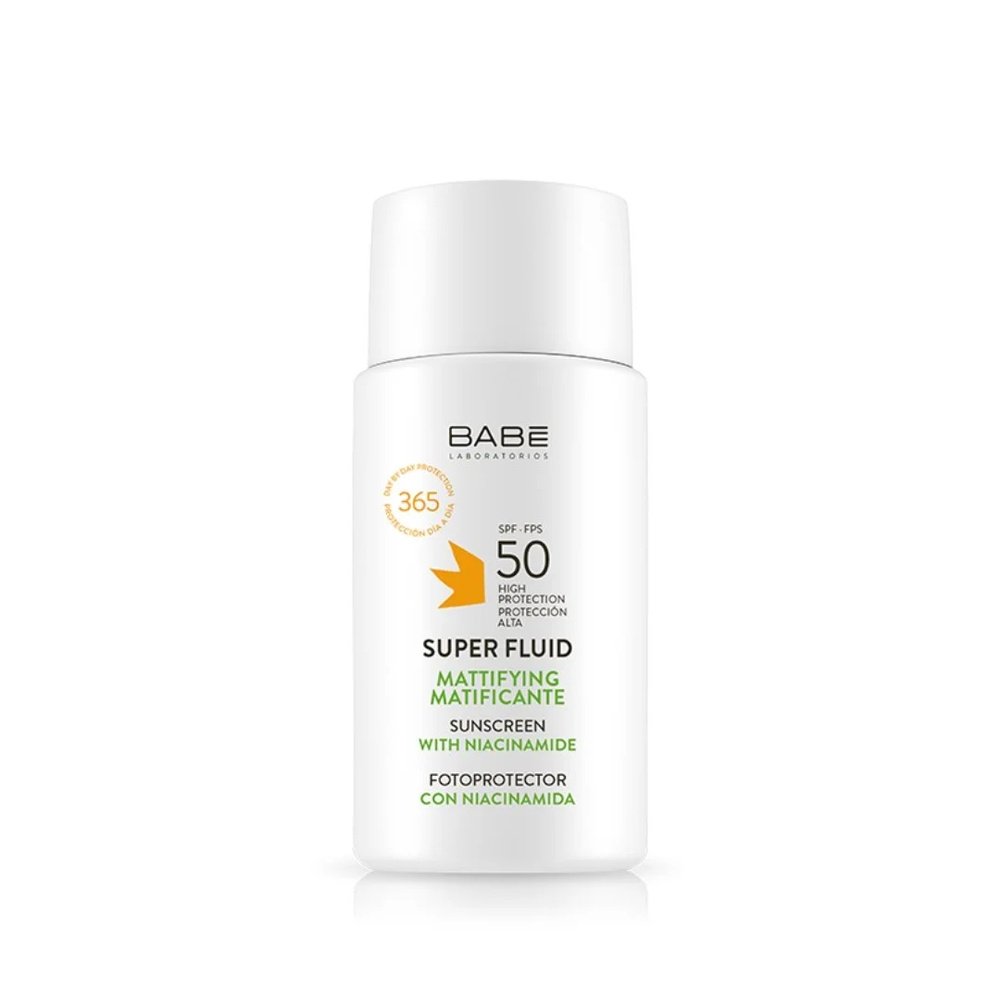 babe – sunscreen super fluid spf50 – 50ml