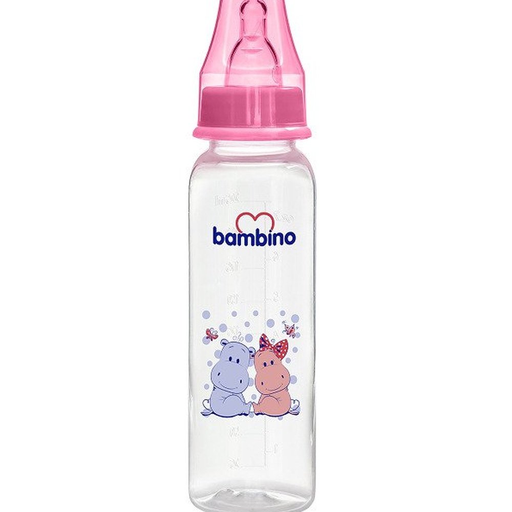 bambino – biberon standard +0m 250ml ref t019