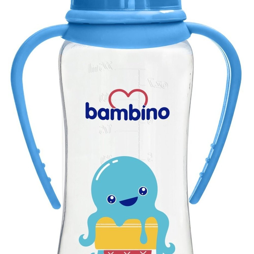 bambino – biberons naturel 250ml t066