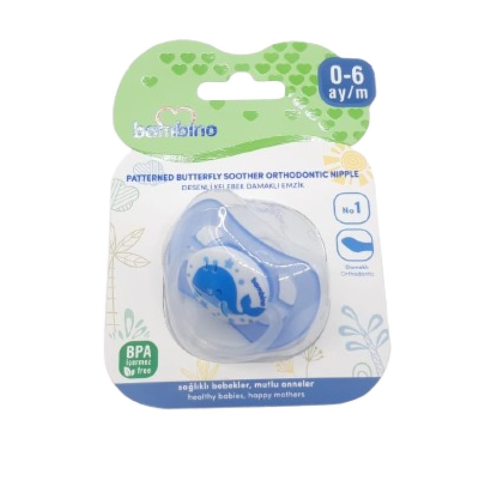 bambino – sucette orthodonique 0 6mois p2497