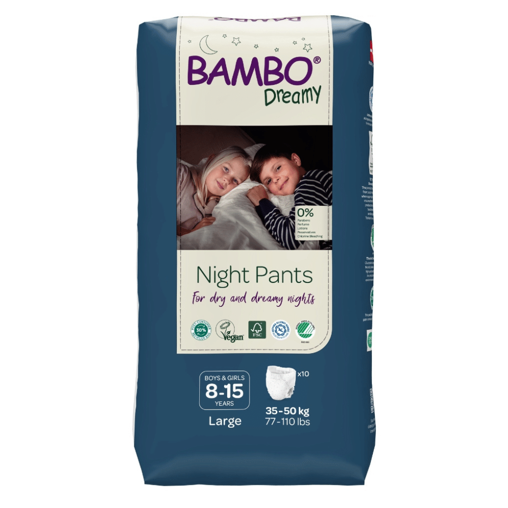 bambo – dreamy night pants garcons et filles 8 15ans l 35 50kg – 10u