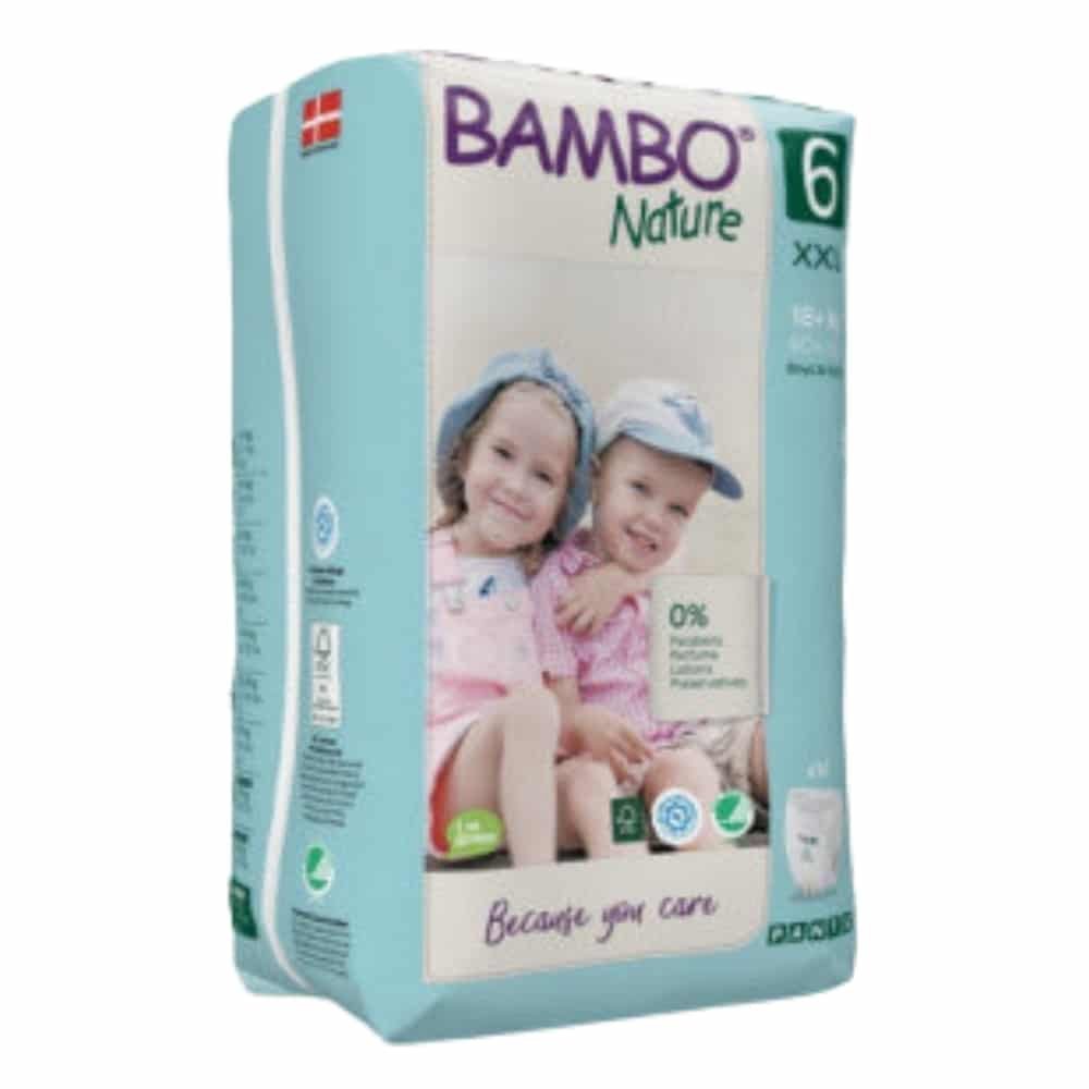 bambo nature – culottes d’apprentissage n°6 xxl 18+kg – 18u