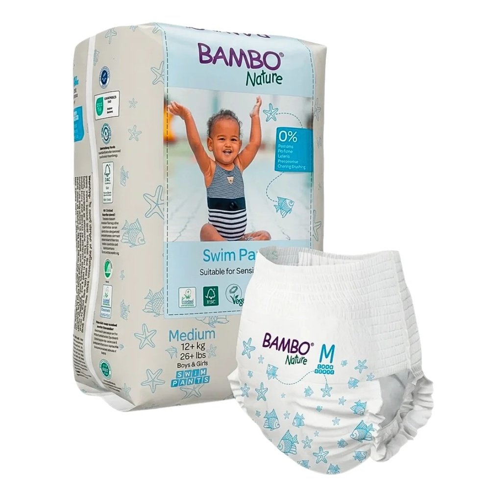 bambo nature – swim pants medium +12kg 12 pieces