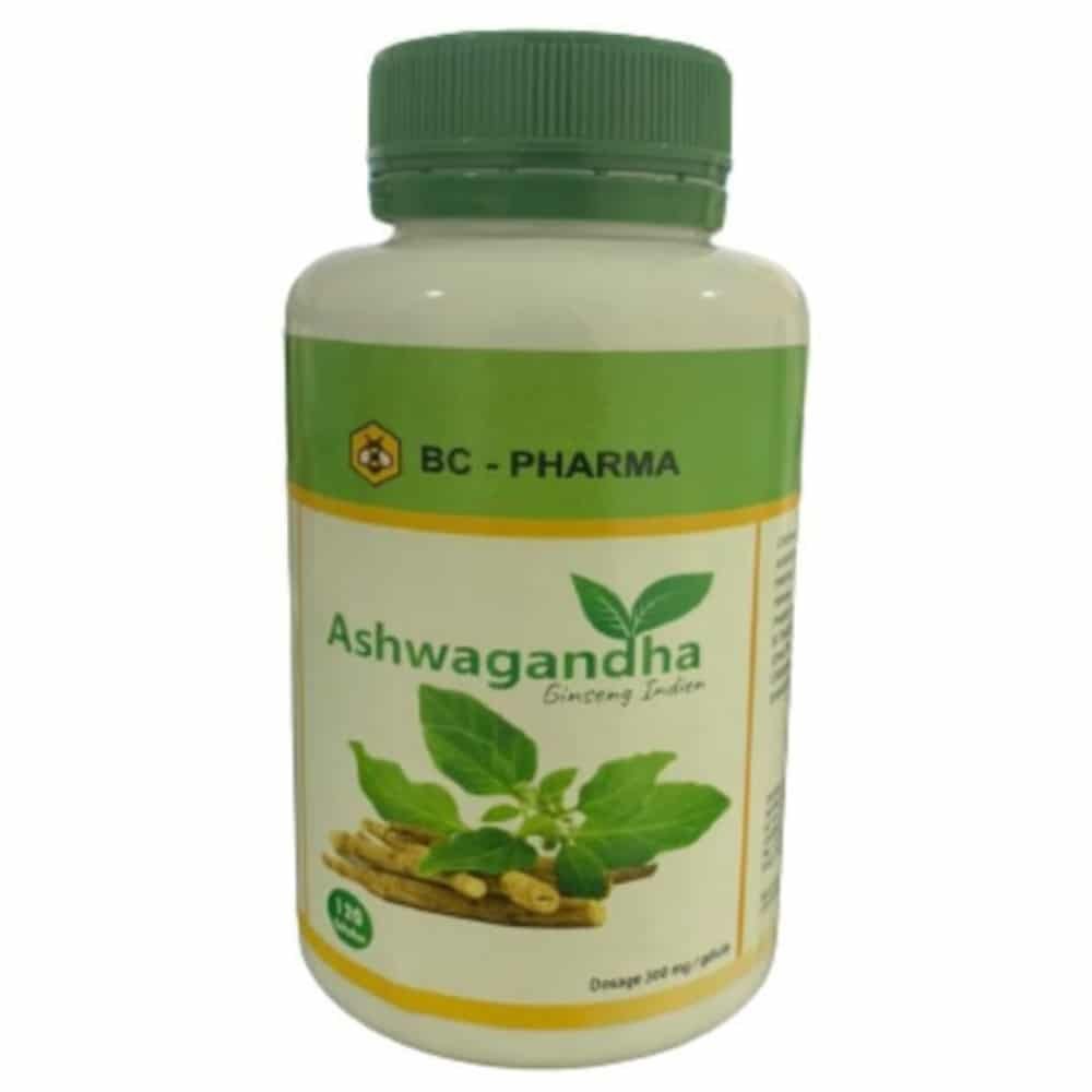 bc pharma – ashwagandha ginseng indien – 120 gelules