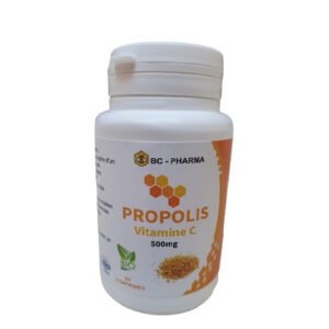 bc pharma – propolis vitamine c 400mg – 40 capsules