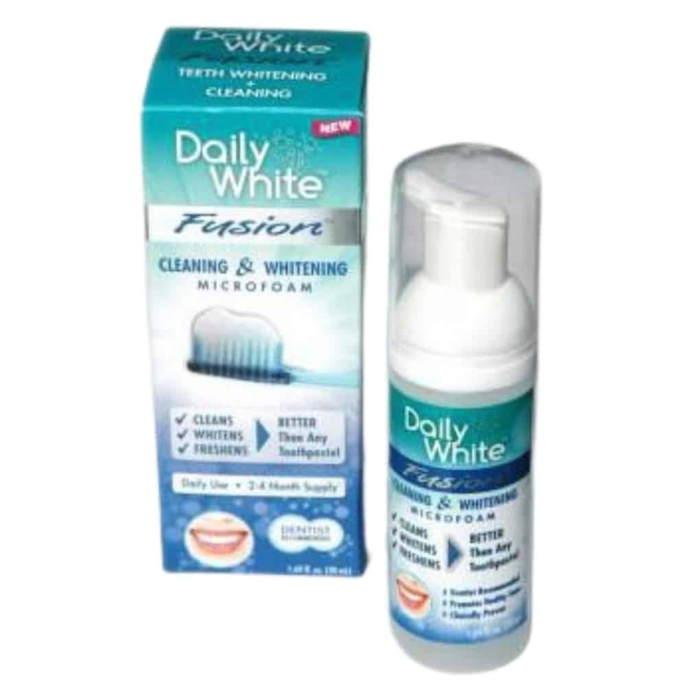 beaming white – daily white dentifrice fusion mousse – 50ml