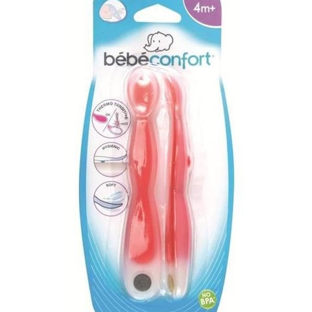 bebe confort – cuillere maman thermosensibles (x2) taille 1 (4m +)