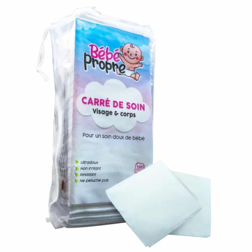 bebe propre – carre de soin – 100u