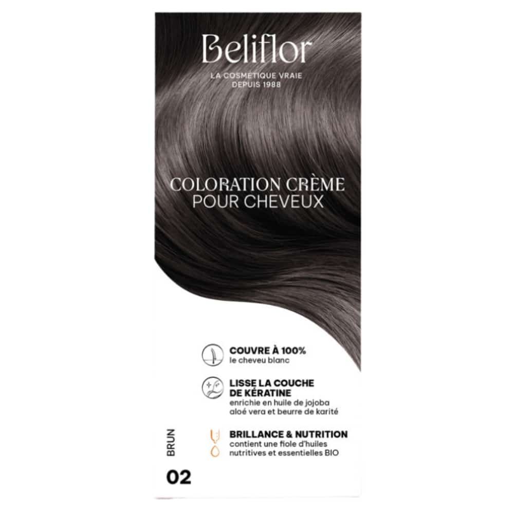 beliflor – coloration n°02 brun