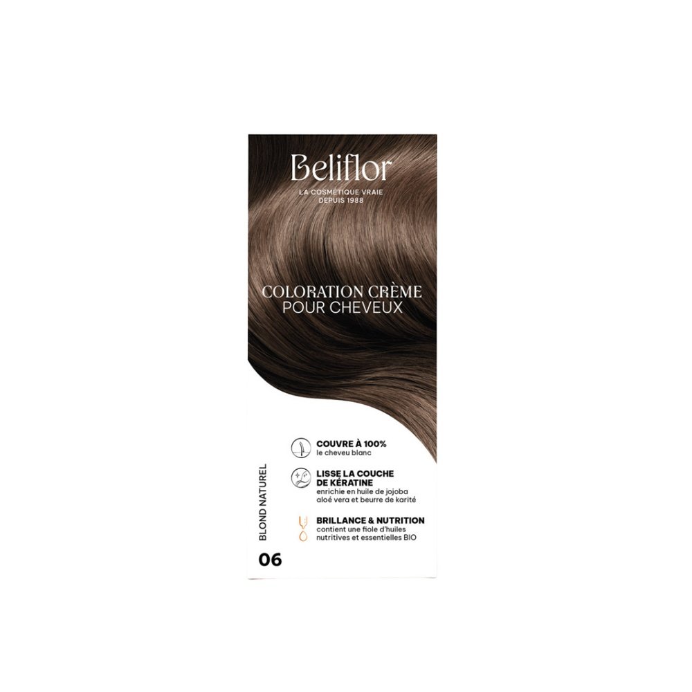 beliflor – coloration n°07 blond moyen