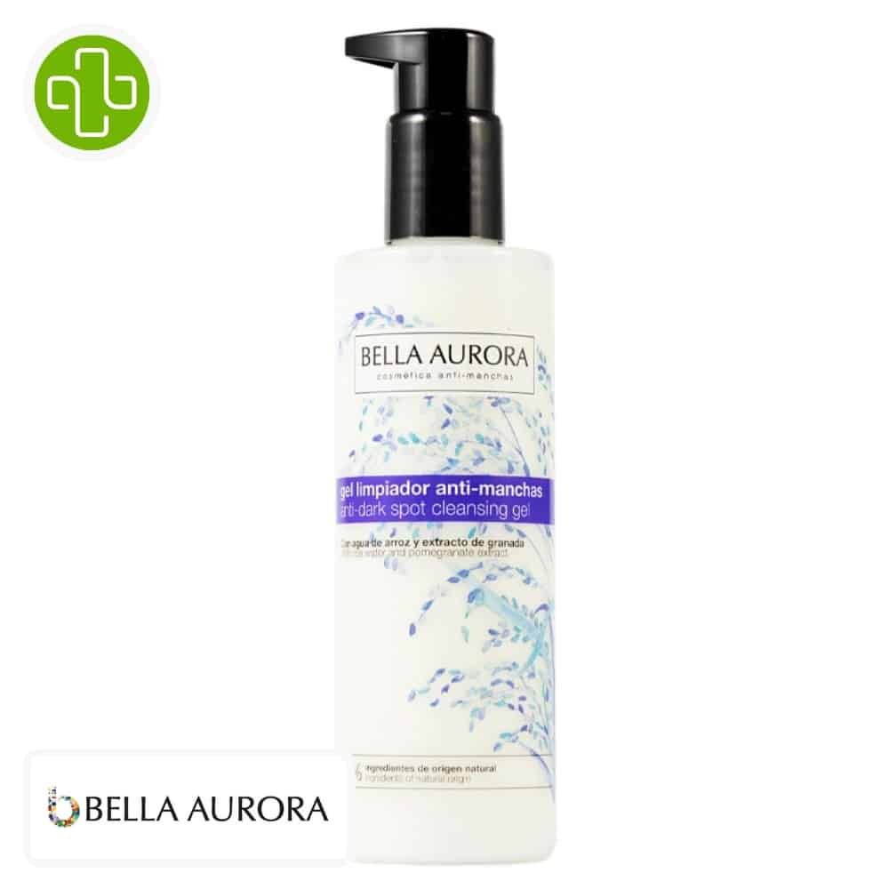 bella aurora – gel nettoyant anti taches – 200ml