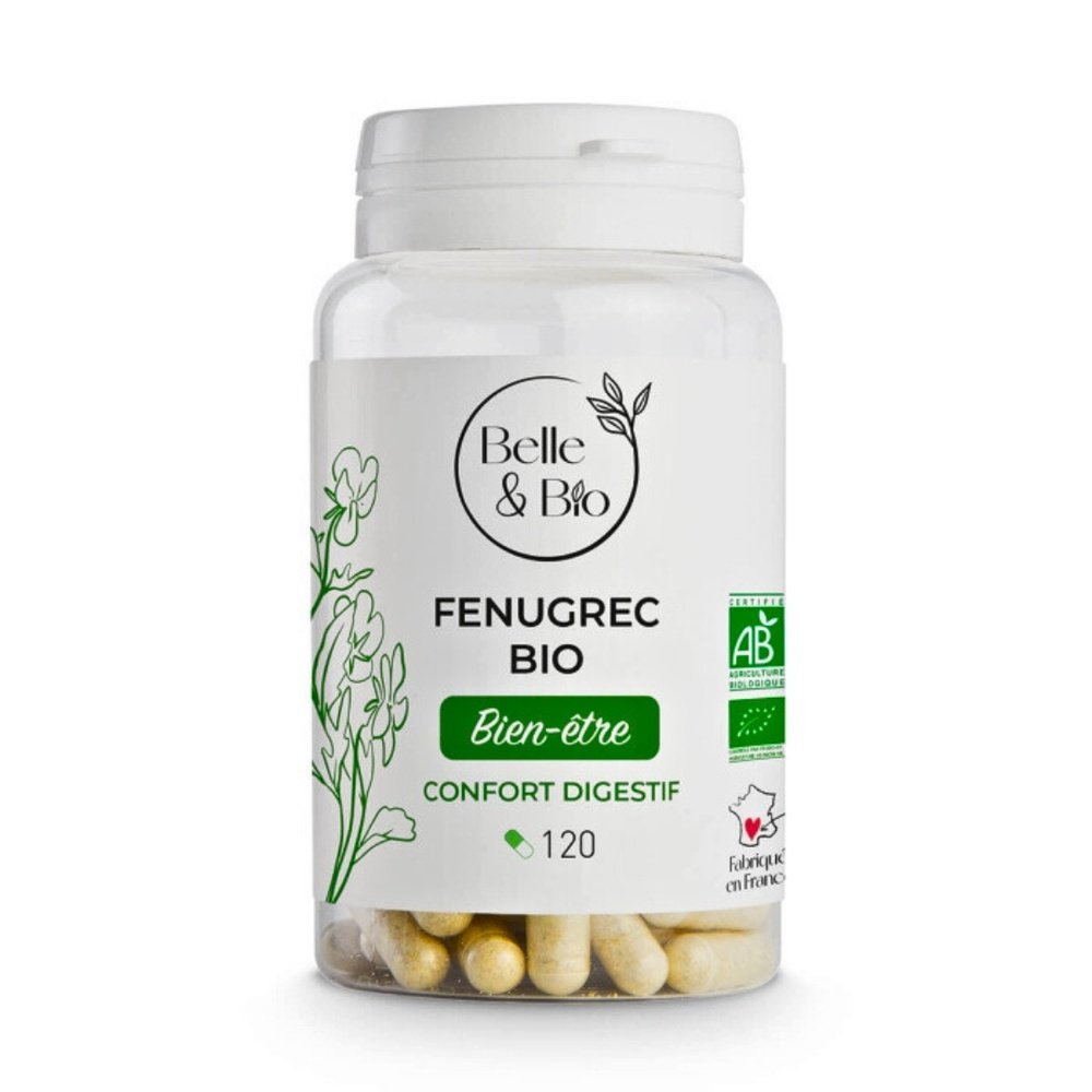 belle et bio – fenugrec – 120 gelules