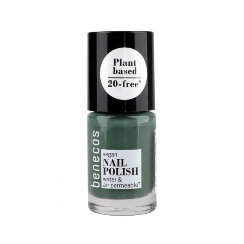 benecos – nail polish sage green – 5ml