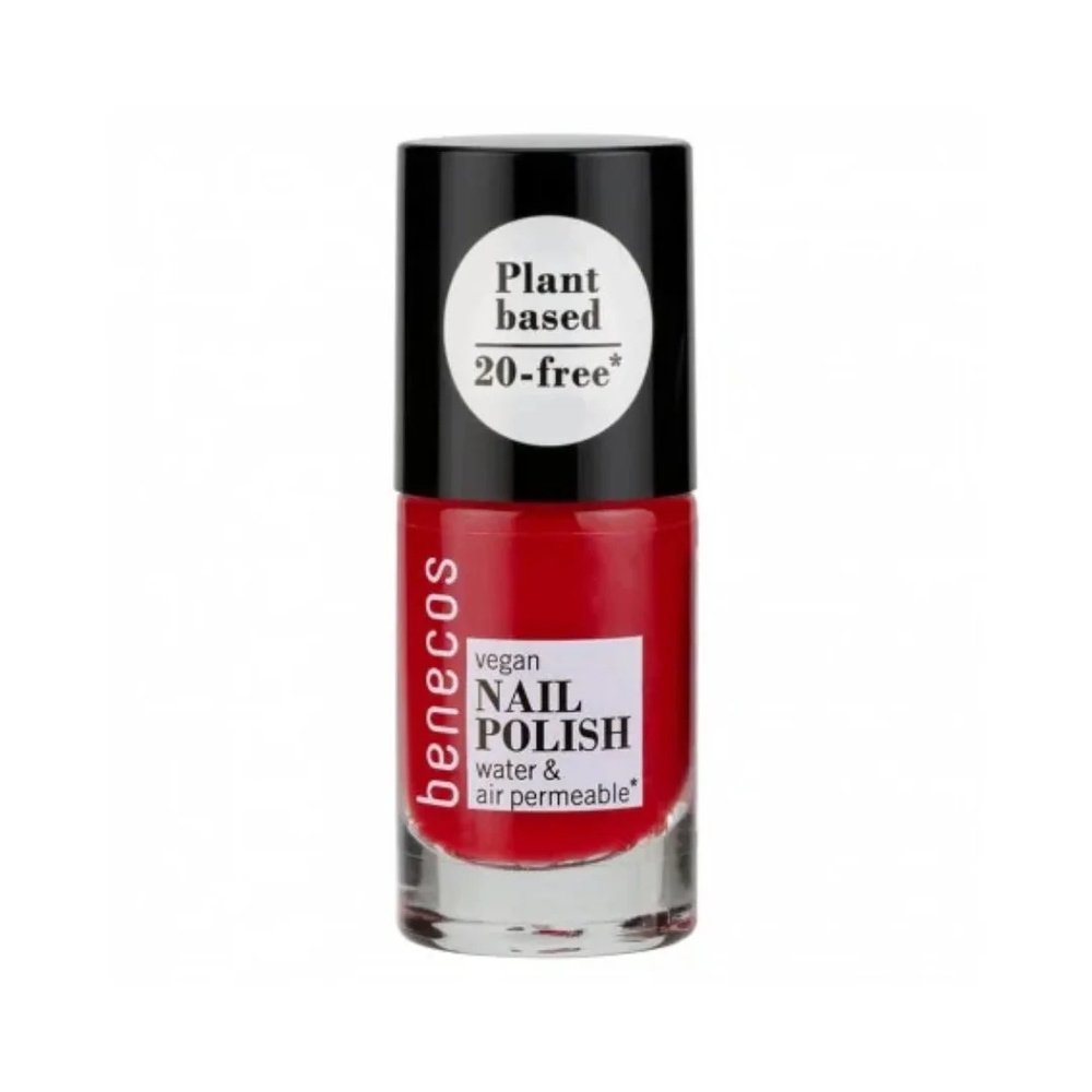 benecos – nail polish vintage red – 5ml