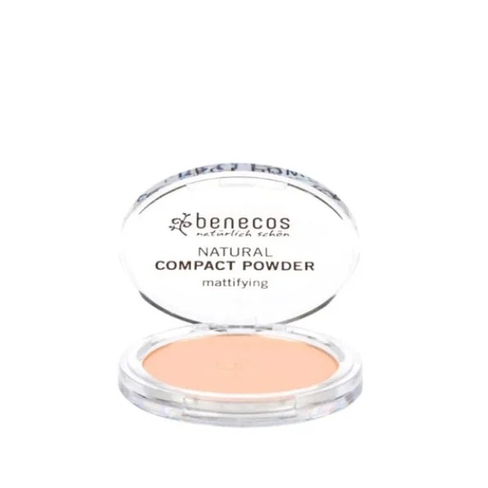 benecos – natural compact powder porcelain – 9g