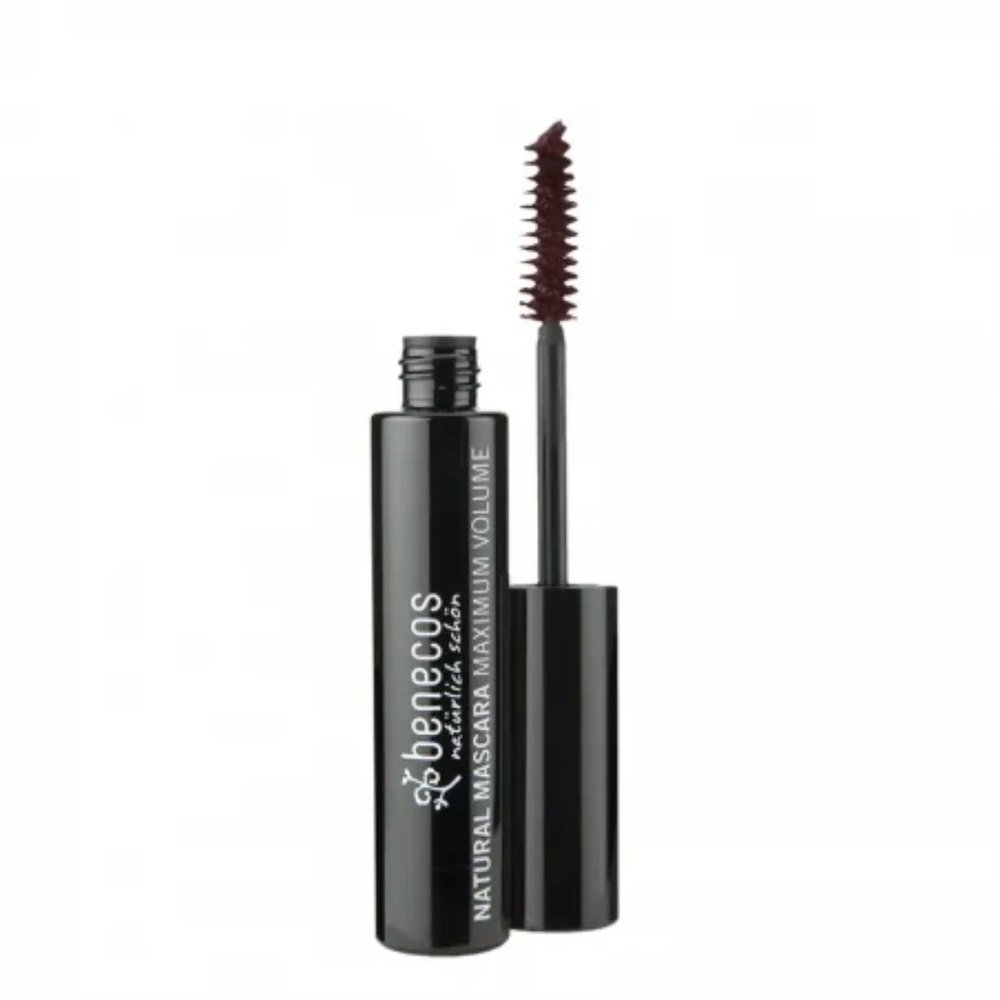 benecos – natural mascara maximum smooth brown – 8ml