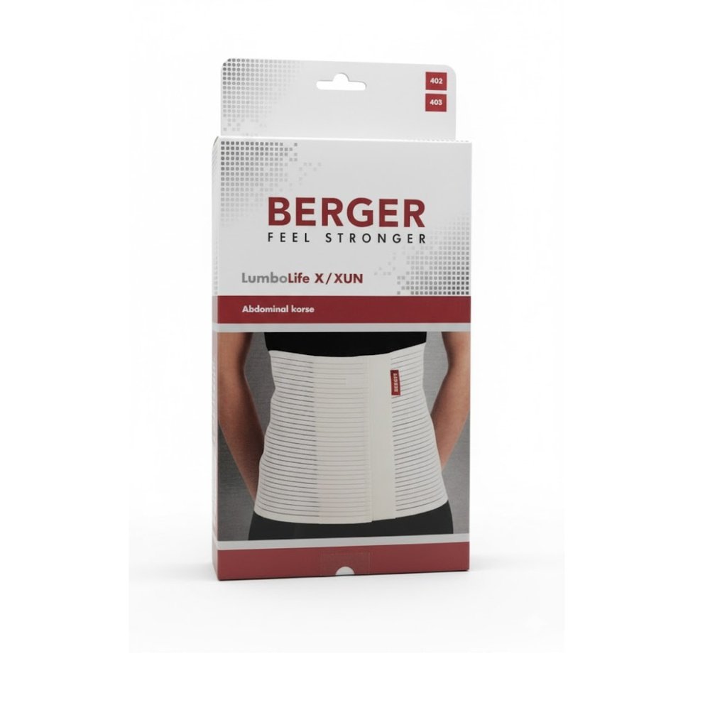 berger – ceinture abdominal beige avec ateille standard bg 402