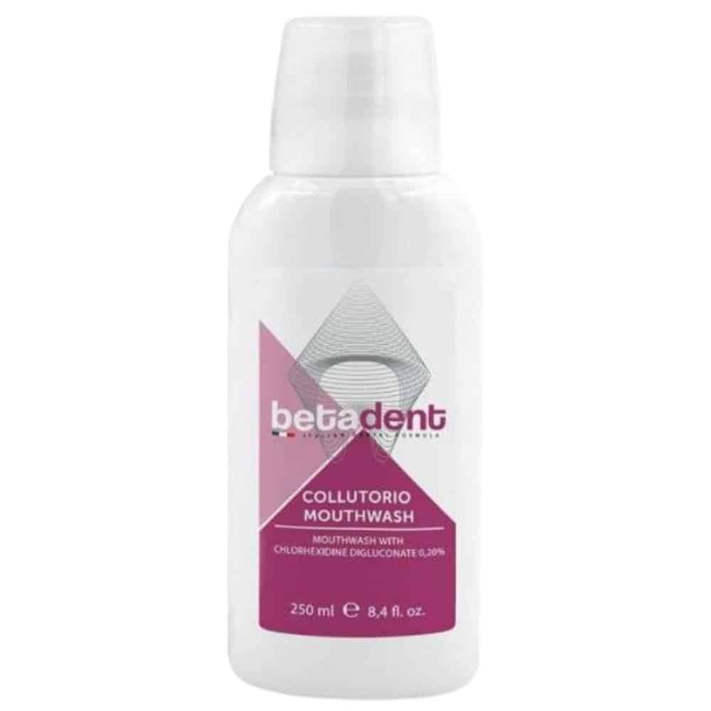 betadent – bain de bouche avec 0,2% chlorhexidine – 250ml