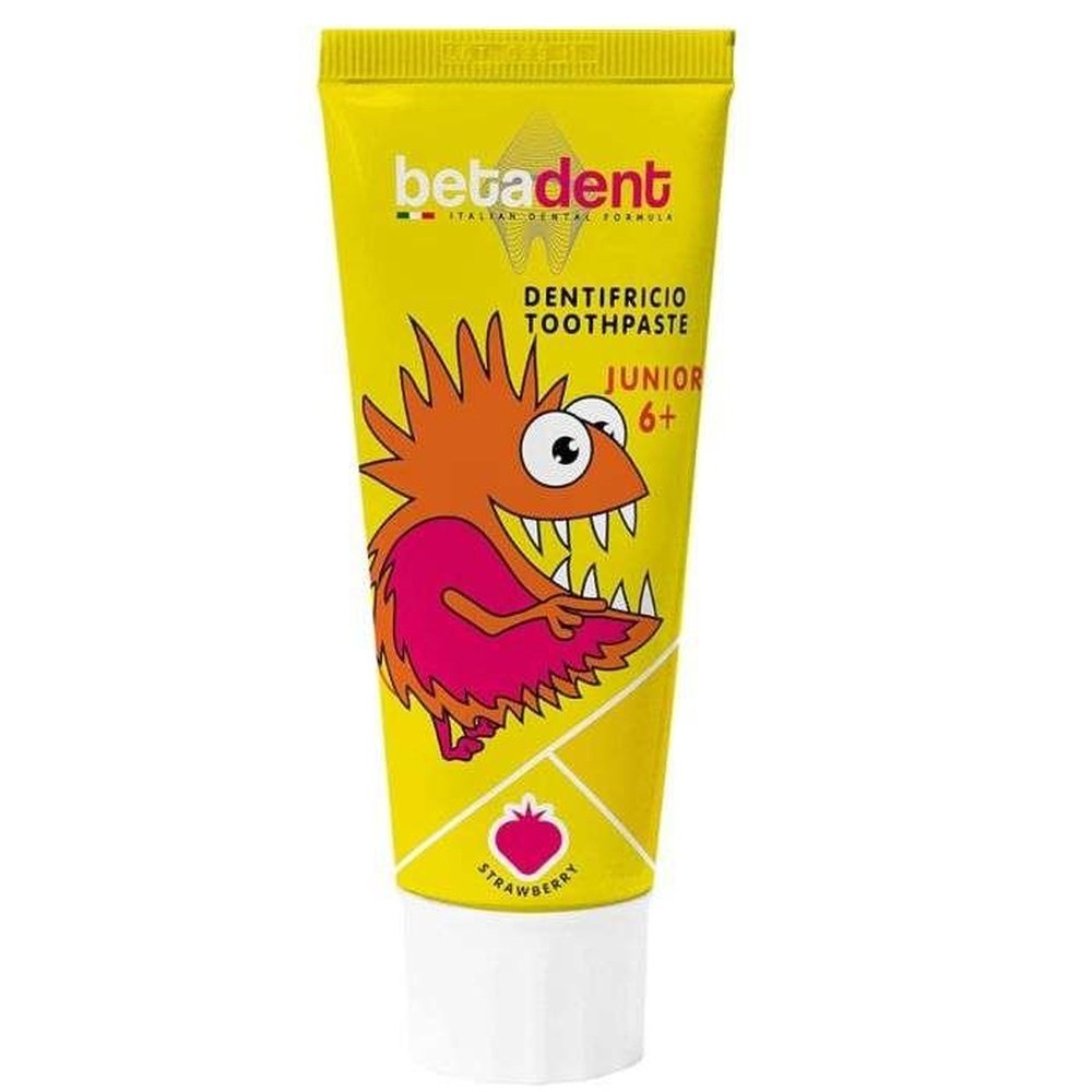 betadent – dentifrice junior 6+ fraise – 75ml