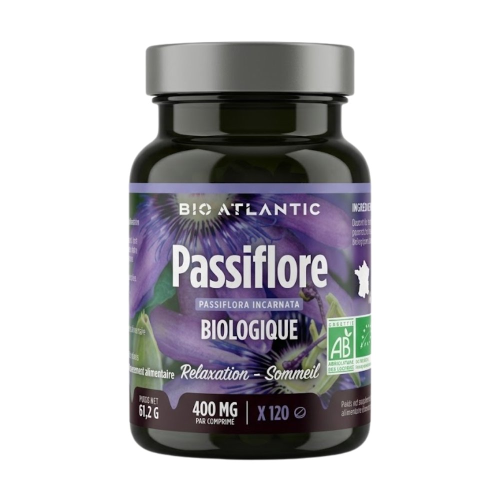 bio atlantic – passiflore – 120 comprimes