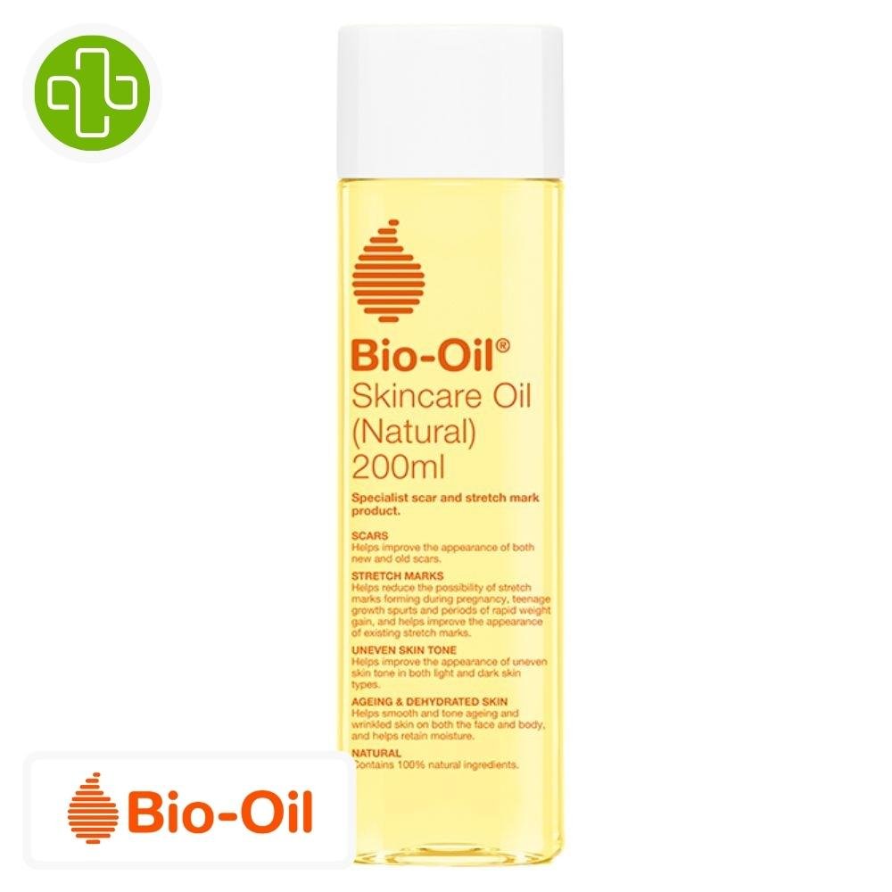 bio oil – huile de soin naturelle cicatrices et vergetures – 200ml