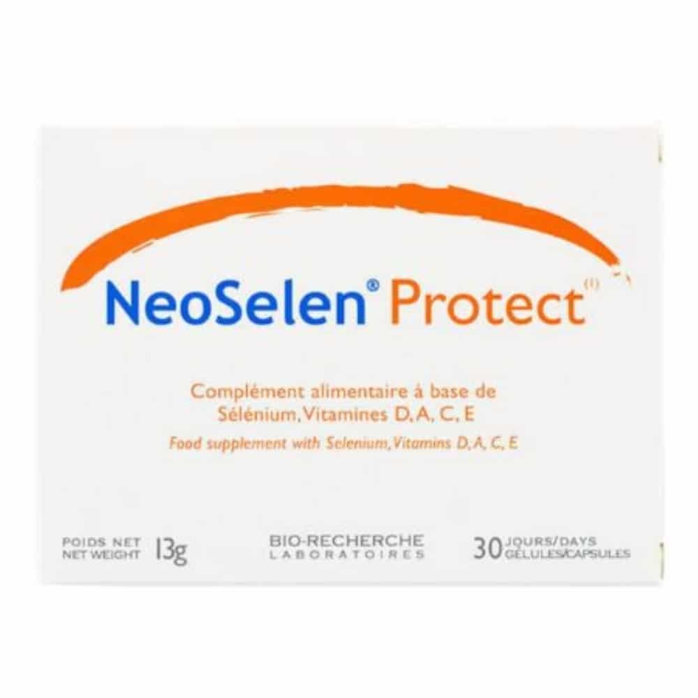 bio recherche – neoselen protect selenium, vitamines d, a, c, e, – 30 gelules