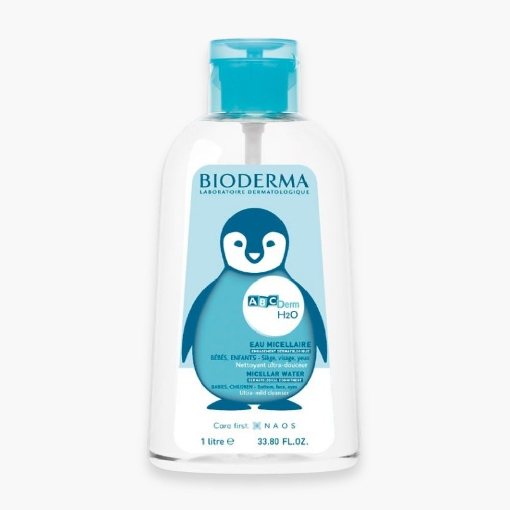 bioderma – abcderm h2o eau micellaire – 1l