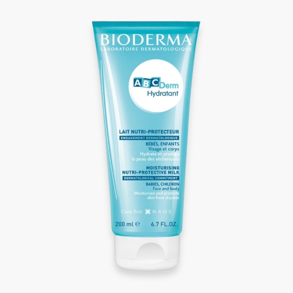 bioderma – abcderm hydratant lait nutri protecteur – 200ml