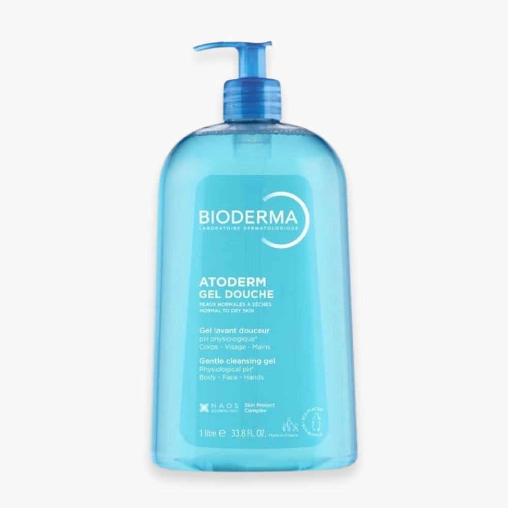 bioderma – atoderm gel douche lavant douceur – 1l